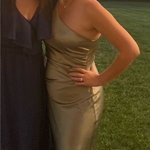Satin Bridesmaid Dress